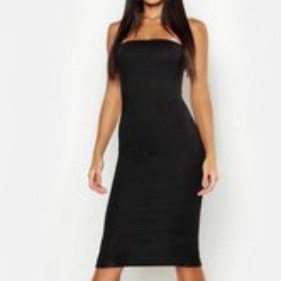 Bandeau Midi Dress - Picture 1 of 5